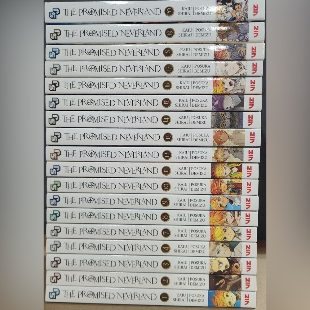 The Promised Neverland Manga Full Set